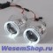 Биксеноновые линзы  Sho-me Angel eyes LED